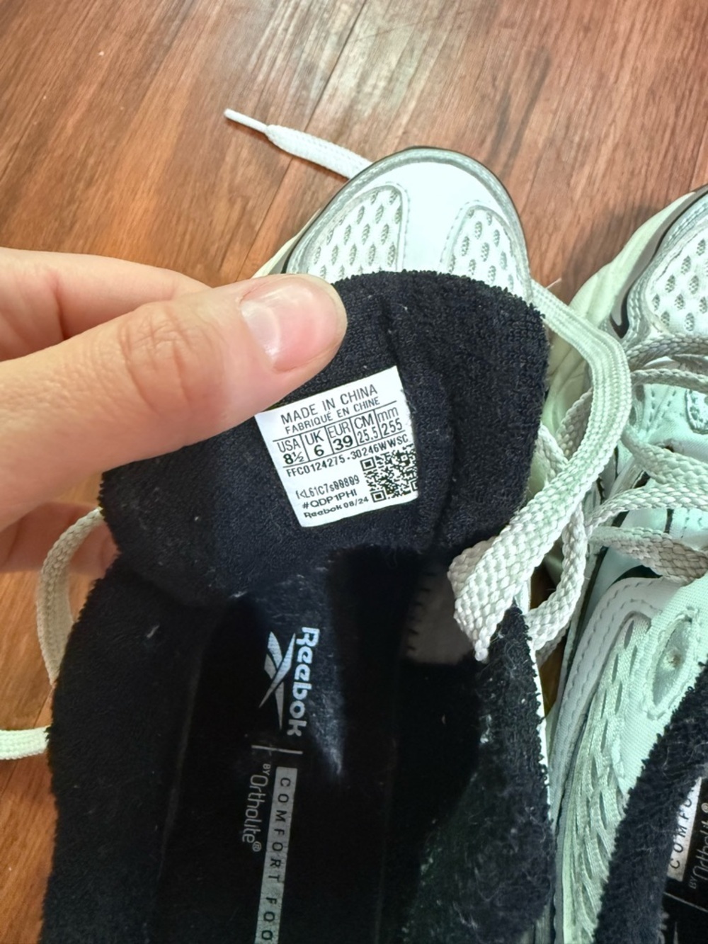 Reebok Comfort Footbed Ortholite Sneakers - Picture 9 of 13